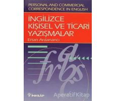 İngilizce Kişisel ve Ticari Yazışmalar Personal and Commercial Correspondence in English