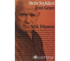 Açık Düşman - Jean Genet - Metis Yayınları