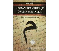 Osmanlıca-Türkçe Okuma Metinleri - İleri Seviye-4 - Hasan Babacan - Altın Post Yayıncılık