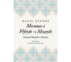 Mecmua-i  Vefeyat-ı  Meşayih - Halil Efendi - Cinius Yayınları