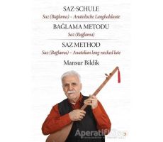 Saz - Schule Bağlama Metodu Saz Method - Mansur Bildik - Cinius Yayınları