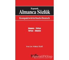 Kapsamlı Almanca Sözlük - Vural Ülkü - Bilge Kültür Sanat