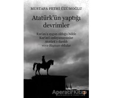 Atatürk’ün Yaptığı Devrimler - Mustafa Fethi Üzümoğlu - Cinius Yayınları