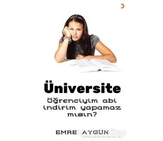 Üniversite - Emre Aygün - Cinius Yayınları