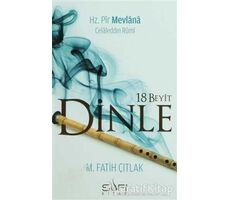 18 Beyit - Dinle - M. Fatih Çıtlak - Sufi Kitap