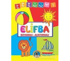 Elifba Boyamalı - Alıştırmalı - Kolektif - Karatay Çocuk