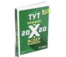 Sınav TYT Fen Bilimleri 20x20 Düzey Denemeleri