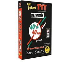 TYT Matematik 40Ta 40 Net Soru Bankası - Özgen Bulut - Tasarı Eğitim Yayınları