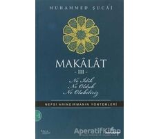 Makalat -3- Ne İdik, Ne Olduk, Ne Olabiliriz - Muhammed Şucai - İnsan Yayınları