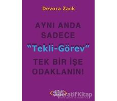 Tekli Görev - Devora Zack - Arıtan Yayınevi