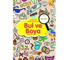 Bul ve Boya - Sarı Kitap - Ferhat Çınar - 0-6 Yaş Yayınları