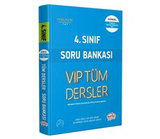 Editör 4. Sınıf VIP Tüm Dersler Soru Bankası Mavi Kitap