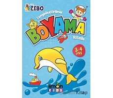 Zenginleştirilmiş Boyama Kitabı 3 - 4 Yaş - Kolektif - limonKIDS