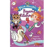 Klasik Masallar Boyama Kitabım 4 - Kolektif - limonKIDS