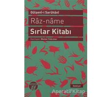 Raz-name - Sırlar Kitabı - Gülşenı-i Saruhanı - Büyüyen Ay Yayınları