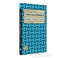 Yedi Esma Risalesi - İsmail Hakkı Bursevi - Büyüyen Ay Yayınları