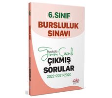 Editör 6. Sınıf Bursluluk 3 Yıl Çıkmış Sorular ve Çözümleri