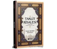 Taklit Risalesi - İmam Şevkani - İtisam Yayınları