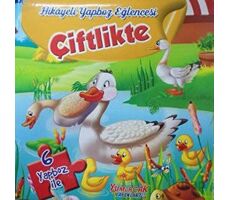 Hikayeli Yapboz Eğlencesi - Çiftlikte - Kolektif - Yumurcak Yayınları