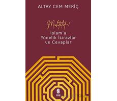 Muhtelif - 1 - Altay Cem Meriç - İnsan Yayınları