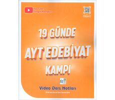 Tonguç 19 Günde AYT Edebiyat Kampı