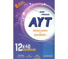 AYT Türk Dili Edebiyatı Ve Sosyal Bilimler 12X40 Deneme (Kampanyalı) Aritmetik Yayınları