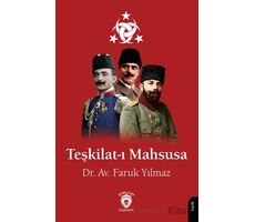 Teşkilat-ı Mahsusa - Faruk Yılmaz - Dorlion Yayınları