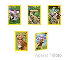 National Geographic Kids Okuma Kitapları Seviye 1 Tatlı Hayvanlar Seti 5 Kitap