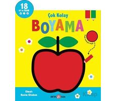 Çok Kolay Boyama - Elmalı Resim Kitabım - Kolektif - Beta Kids