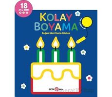 Kolay Boyama - Doğum Günü Resim Kitabım - Kolektif - Beta Kids