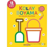 Kolay Boyama - Deniz Oyuncakları Resim Kitabım - Kolektif - Beta Kids