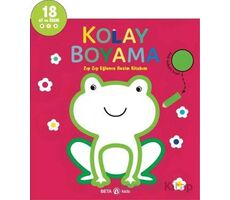 Kolay Boyama - Zıp Zıp Eğlence Resim Kitabım - Kolektif - Beta Kids