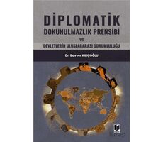 Diplomatik Dokunulmazlık Prensibi ve Devletlerin Uluslararası Sorumluluğu