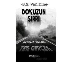 Dokuzun Sırrı Dokuz Yalan Tek Gerçek - S. S. Van Dine - Gece Kitaplığı