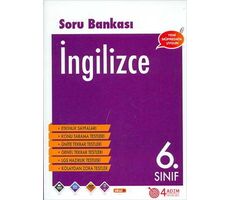 6. Sınıf İngilizce Soru Bankası - Özlem Özay - 4 Adım Yayınları