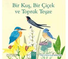 Bir Kuş, Bir Çiçek ve Toprak Teyze - Cecile Roumiguiere - 1001 Çiçek Kitaplar