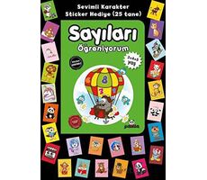 Stickerlı 3+4+5 Yaş Sayıları Öğreniyorum - Pedagog Afife Çoruk - Beyaz Panda Yayınları