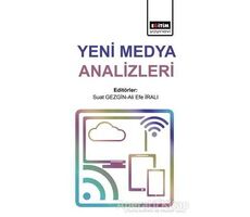 Yeni Medya Analizleri - Suat Gezgin - Eğitim Yayınevi - Bilimsel Eserler