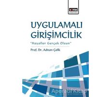 Uygulamalı Girişimcilik - Adnan Çelik - Eğitim Yayınevi - Ders Kitapları