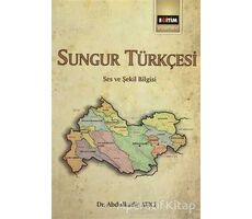 Sungur Türkçesi - Abdulkadir Atıcı - Eğitim Yayınevi - Ders Kitapları