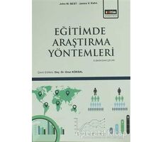 Eğitimde Araştırma Yöntemleri - James V. Kahn - Eğitim Yayınevi - Ders Kitapları