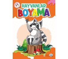 Sevimli Hayvanlar Boyama - Kollektif - Dokuz Çocuk