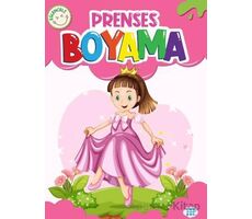 Eğlenceli Prenses Boyama - Kolektif - Dokuz Çocuk