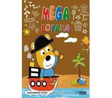 Mega Boyama-Kahverengi Kitap - Kolektif - Parıltı Yayınları