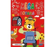 Mega Boyama-Kırmızı Kitap - Kolektif - Parıltı Yayınları