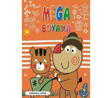 Mega Boyama-Turuncu Kitap - Kolektif - Parıltı Yayınları