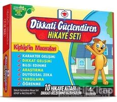 Dikkati Güçlendiren Hikaye Seti - Kip Kipin Maceraları Kutulu Set (10 Kitap Takım)