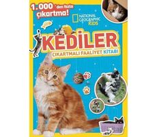 National Geographic Kids Kediler Çıkartmalı Faaliyet Kitabı - Kolektif - Beta Kids