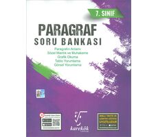 7.Sınıf Paragraf Soru Bankası Karekök Yayınları