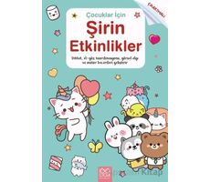 Çocuklar için Şirin Etkinlikler - Çıkartmalı - Valentina Figus - 1001 Çiçek Kitaplar